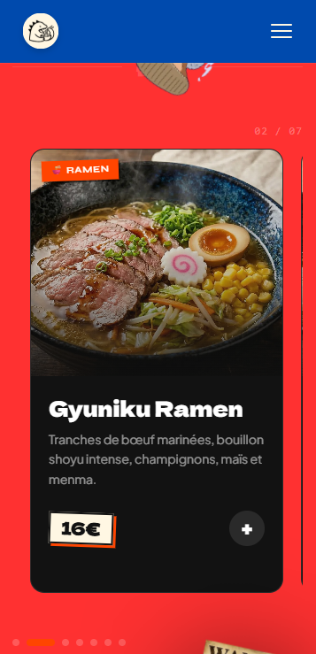 Kaiju Ramen — Mobile Plat